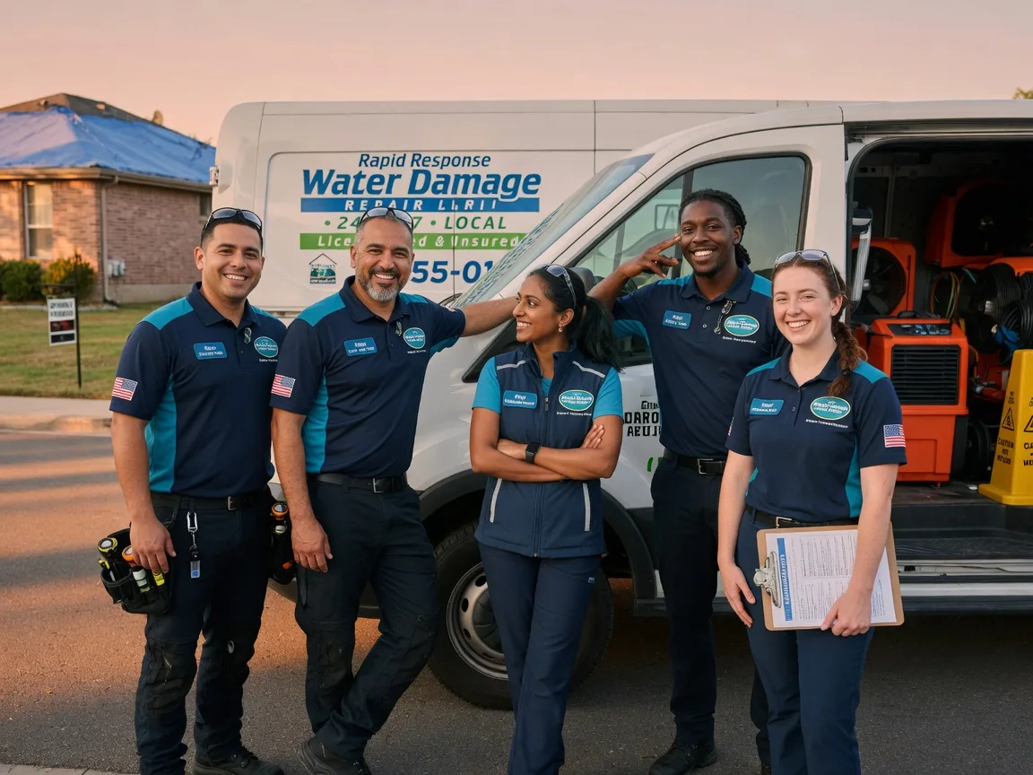 Water Damage Restoration company in Sun, LA