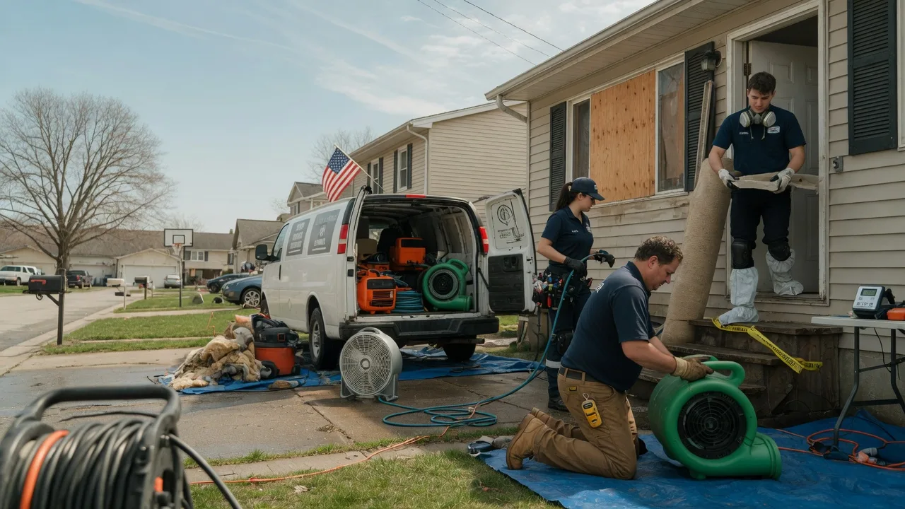 Water Damage Restoration in Sun, LA near me